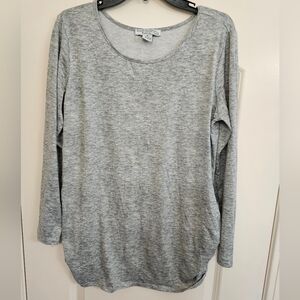Xl maternity gray long sleeve tshirt